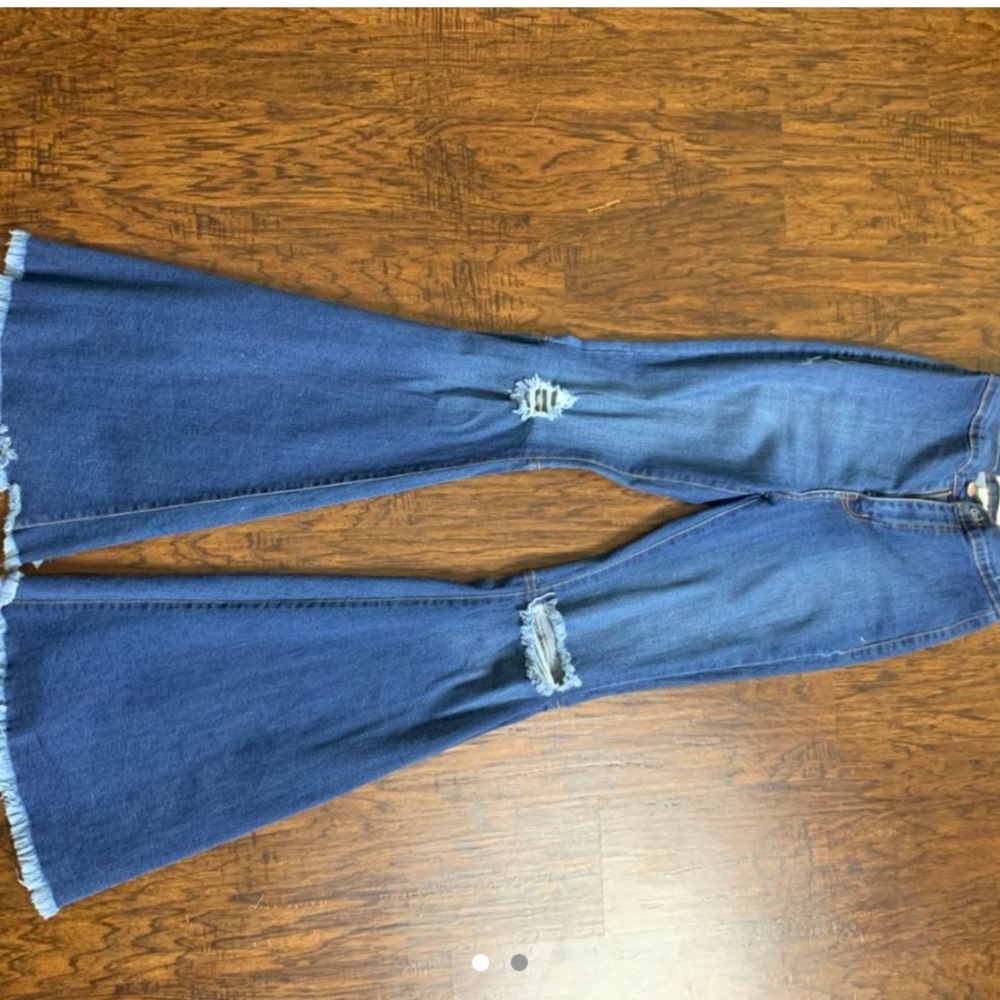 Bell bottom jeans